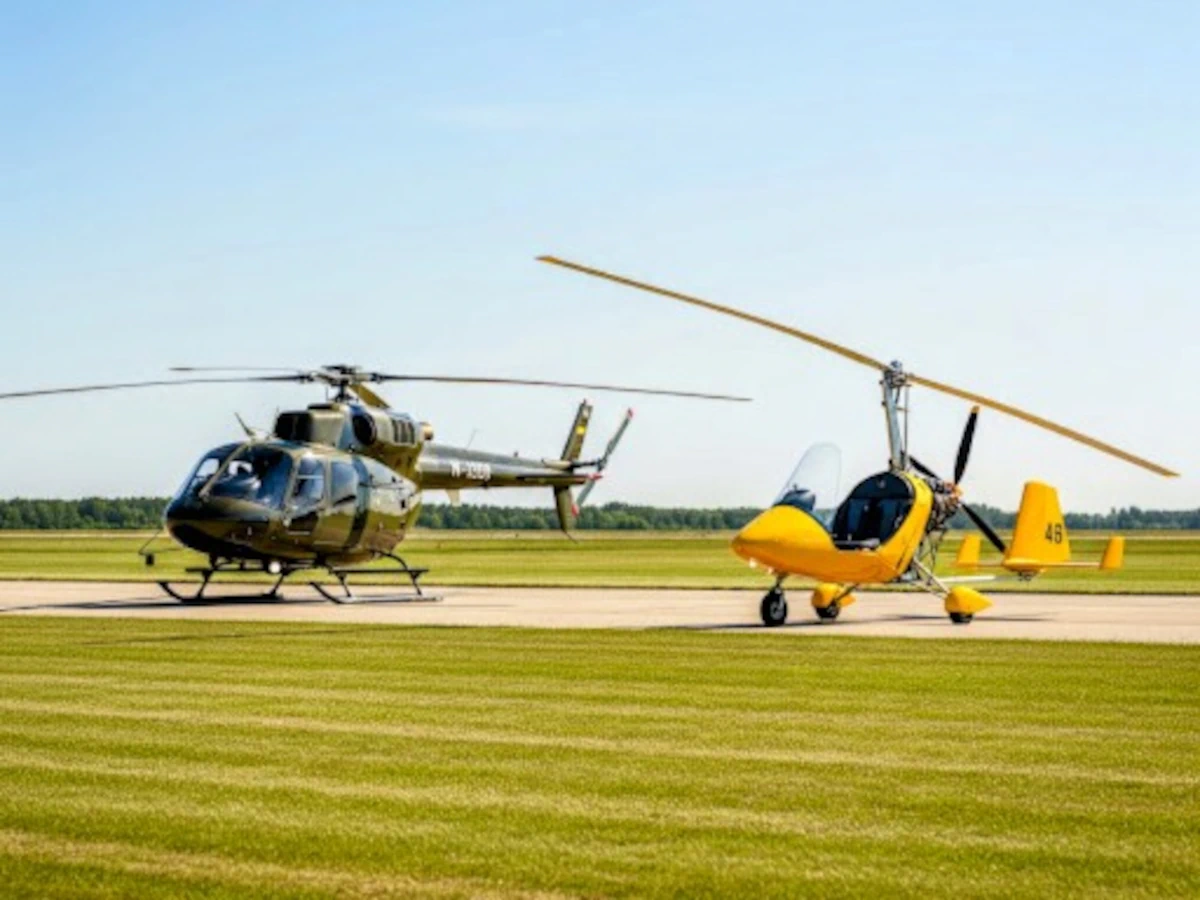 Helikopter vs wiatrakowiec – dwa oblicza wiropłatów