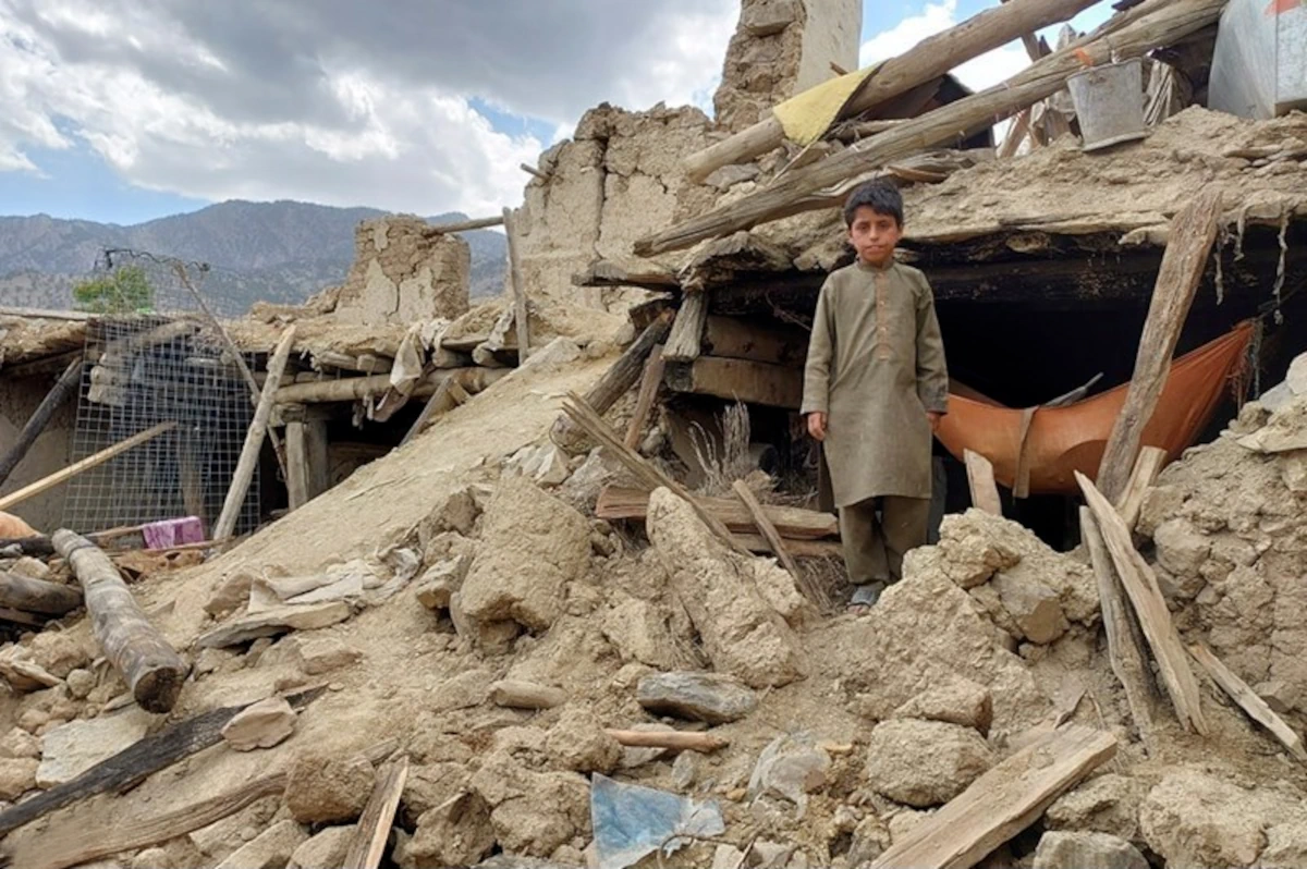 Trzęsienie ziemii - Afganistan
