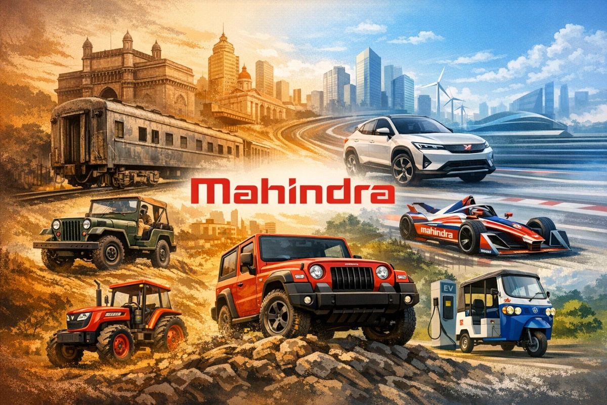 Artystyczna wizja marki Mahindra – symboliczny obraz przemian indyjskiego koncernu przemysłowego
