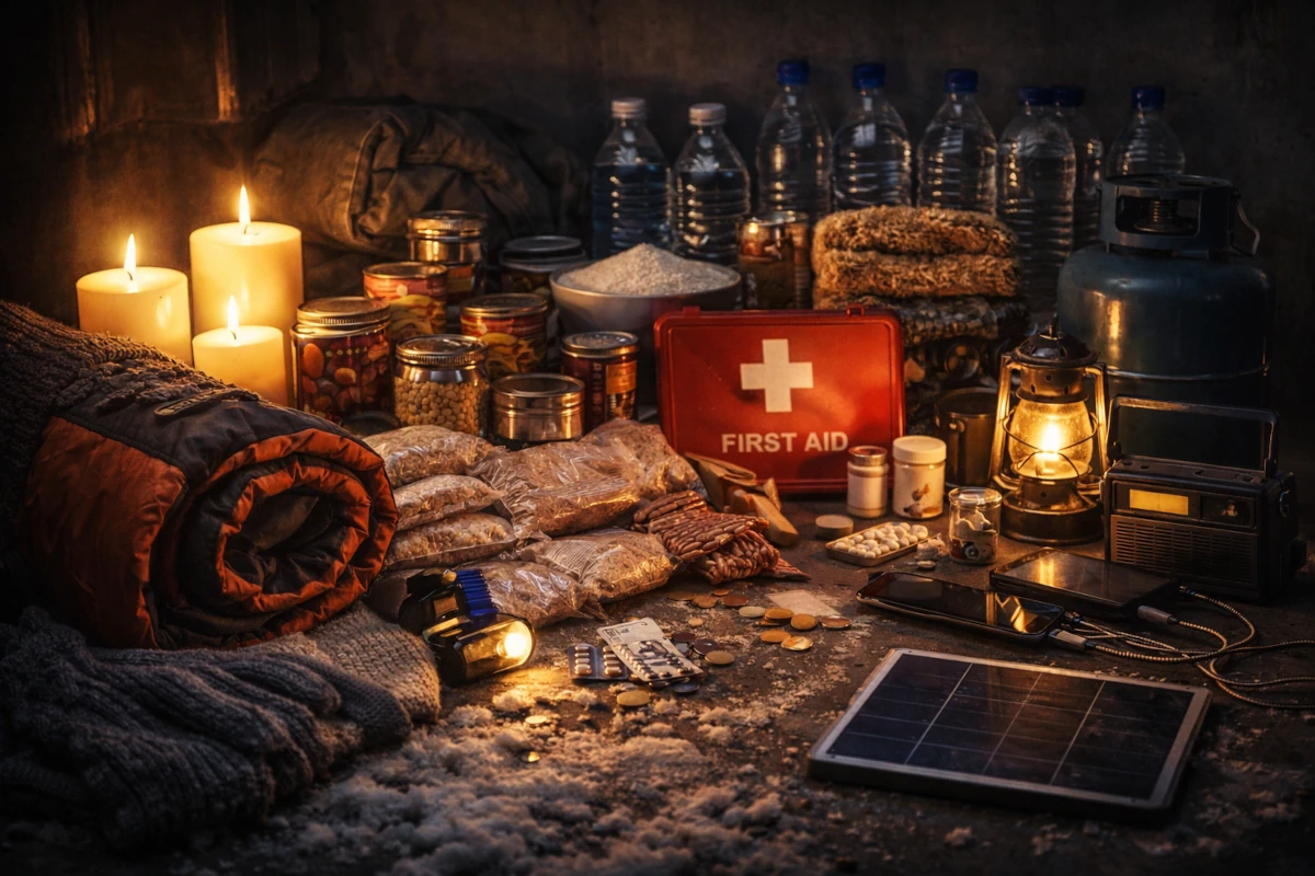 Akcesoria przydatne podczas blackoutu: latarka, radio, powerbank