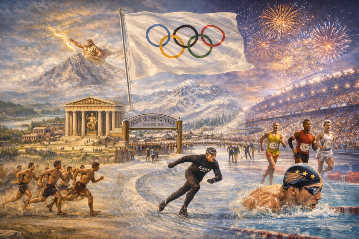 Historia zmagań olimpijskich – od starożytnej Olimpii po nowożytne igrzyska
