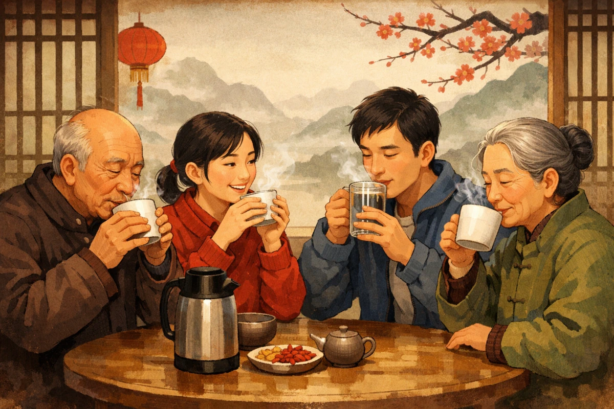 Picie gorącej wody w Chinach – codzienny zwyczaj kulturowy i zdrowotny
