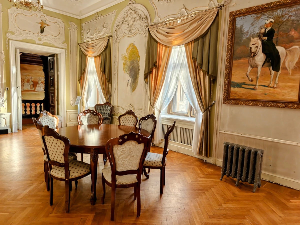 Wnętrze Zamku w Mosznej