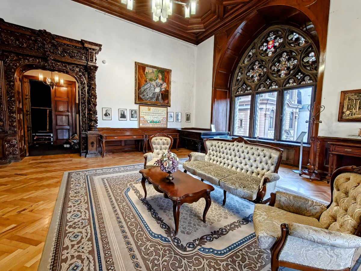 Wnętrze Zamku w Mosznej