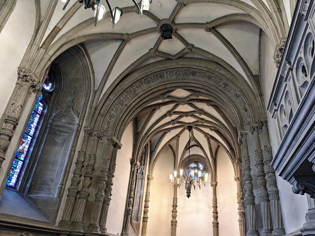 Sklepienie kaplicy zamkowej w Zamku w Mosznej