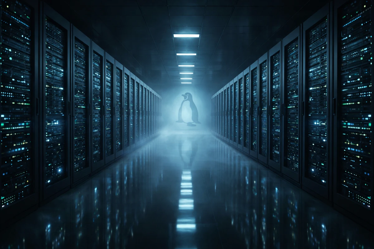 Linux na serwerach – wizualizacja infrastruktury serwerowej działającej pod kontrolą systemu Linux