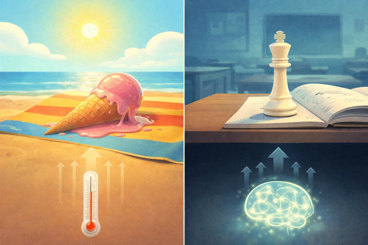 Zależność między sprzedażą lodów a liczbą utonięć jako przykład korelacji pozornej