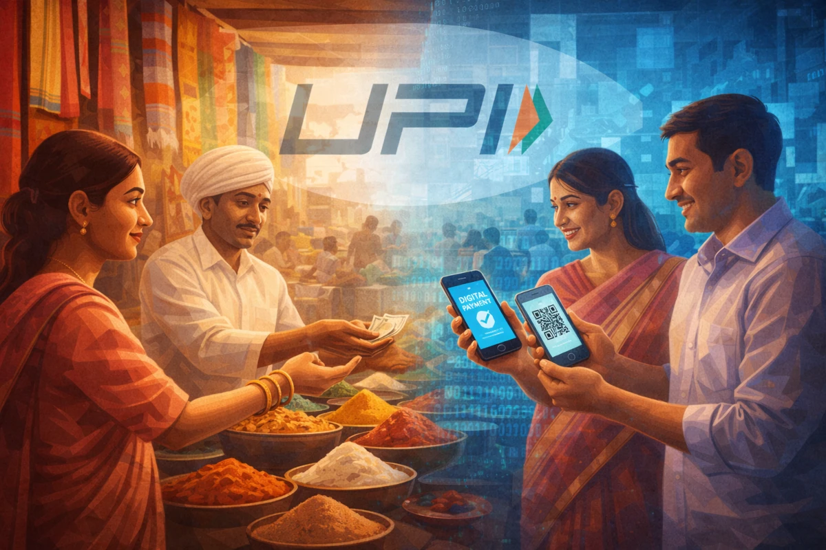 Płatności w Indiach – przejście od gotówki do cyfrowych płatności mobilnych UPI