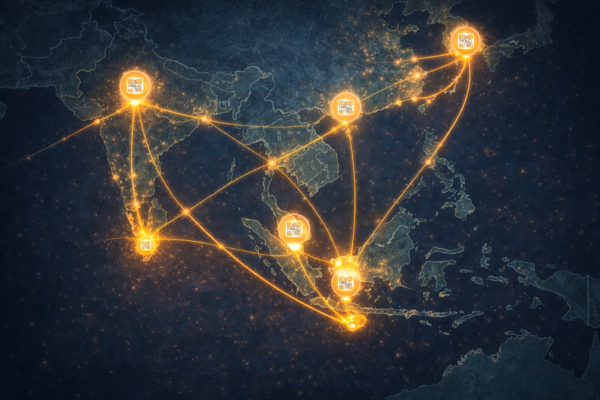 Połączone systemy płatności transgranicznych w Azji – sieć cyfrowych połączeń między krajami