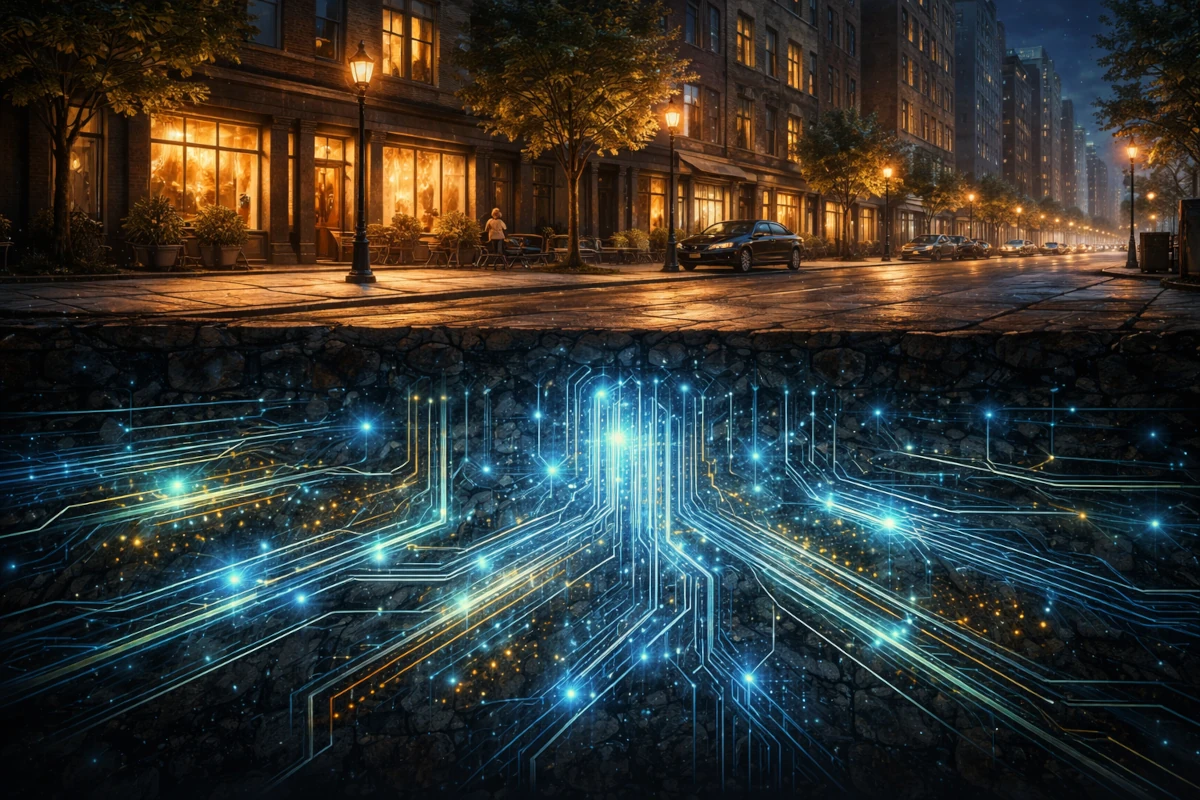 Niewidzialna infrastruktura danych i algorytmów działająca pod powierzchnią codziennego świata