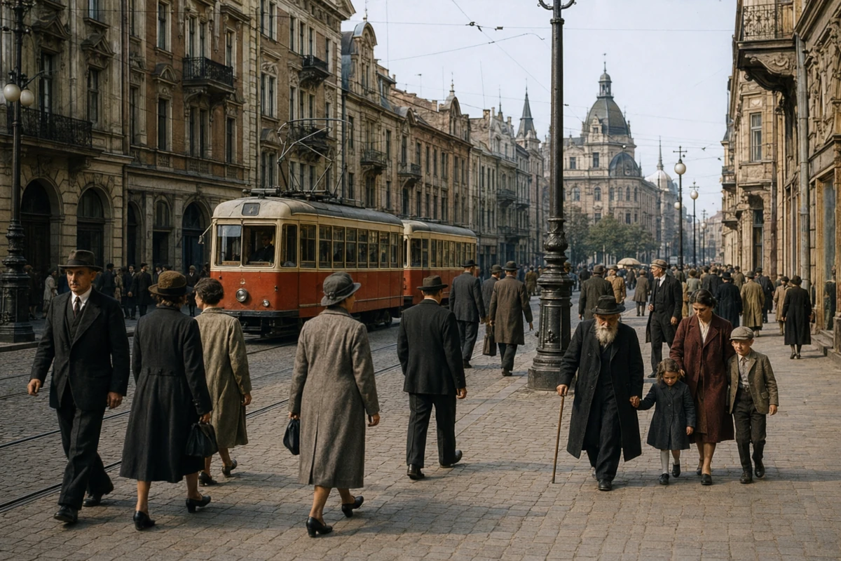Wielokulturowy Lwów pod koniec lat trzydziestych XX wieku