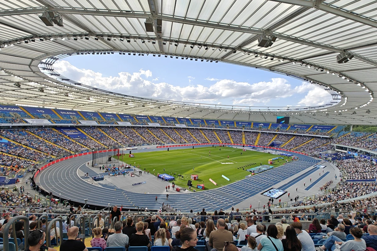 Stadion Śląski w Chorzowie podczas Memoriału Kamili Skolimowskiej 2026

