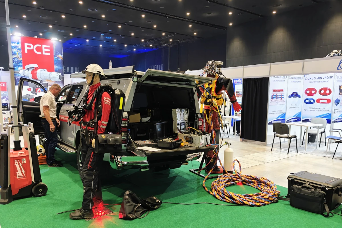 Wyposażenie ratownictwa górniczego prezentowane na Future Mining Forum & Expo 2026